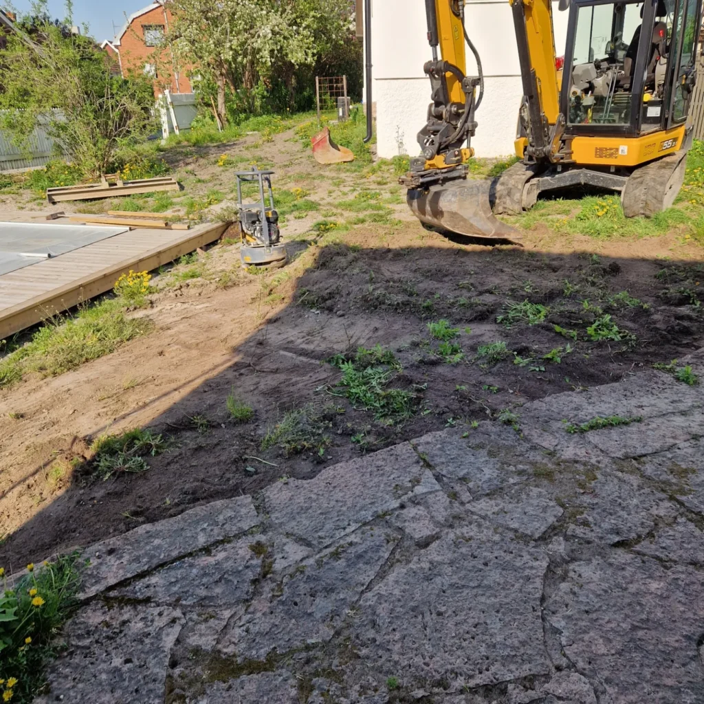 Plattläggning – referensuppdrag